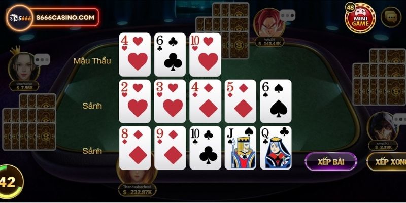 Tổng quan game bài Mậu Binh